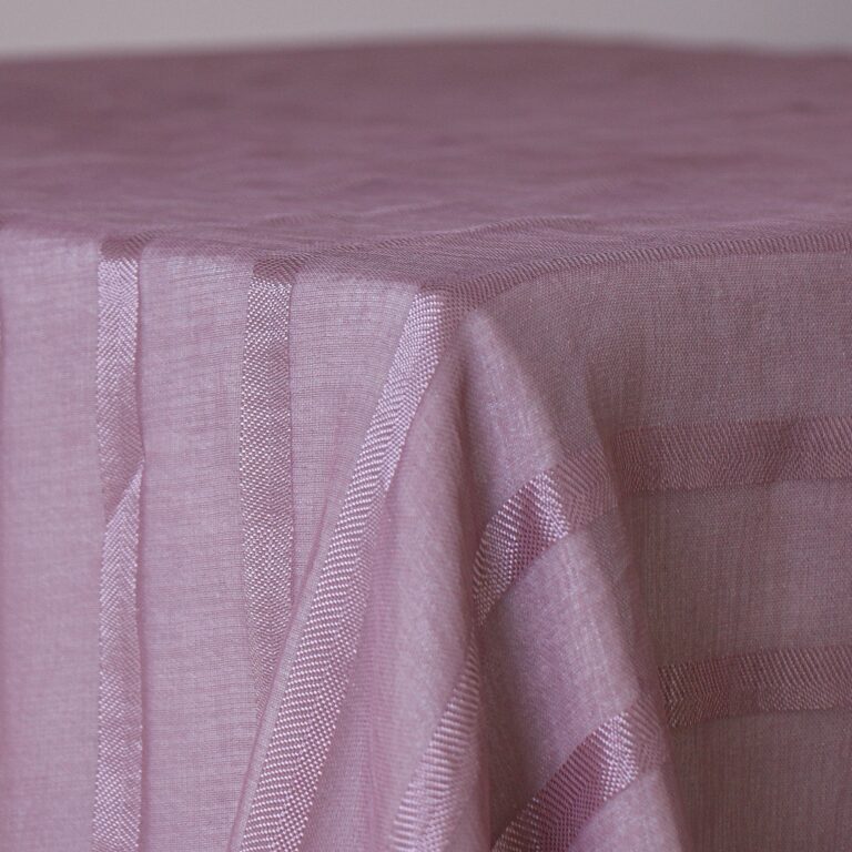 Mauve Striped Overlay