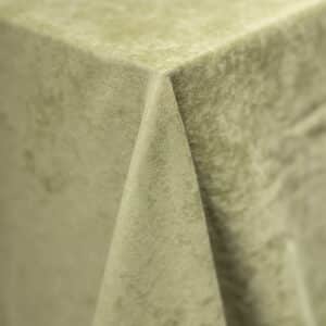 Meadow Green Suede Tablecloth