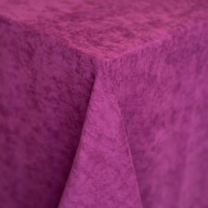 Magenta Suede Tablecloth