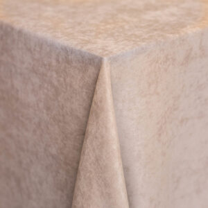 Taupe Suede Tablecloth