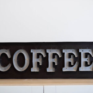 Light up Coffee Sign