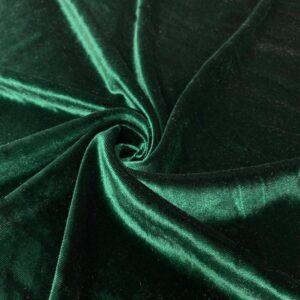 Dark Green German Velvet