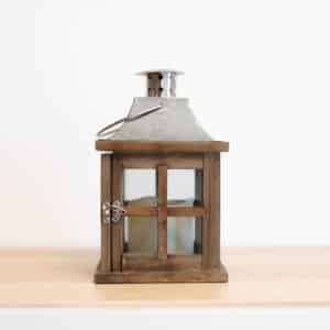 Electric Wooden Lanterns