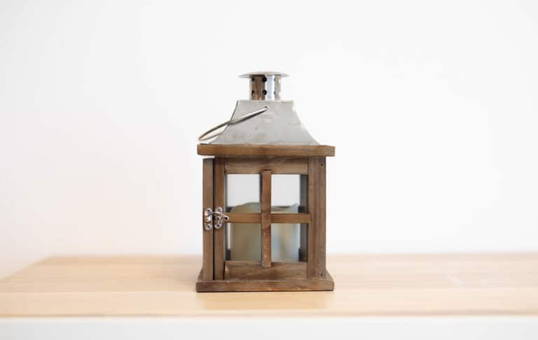 Electric Wooden Lanterns