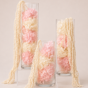 3 Cylinder Centerpiece Set