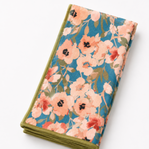 Colorful Floral Print Napkin