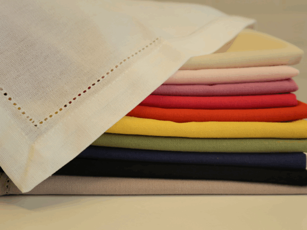 White Hemstitch Napkin - Image 2