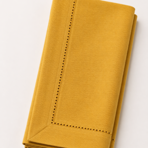 Sunflower Yellow Hemstitch Napkin