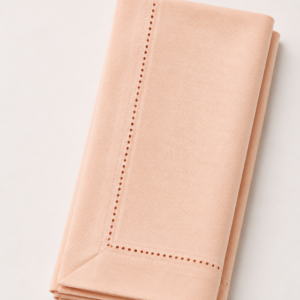 Pale Pink Hemstitch Napkin