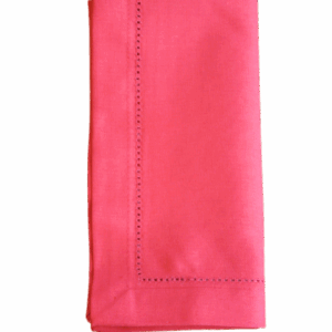 Hot Pink Hemstitch Napkin