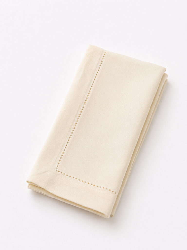 White Hemstitch Napkin