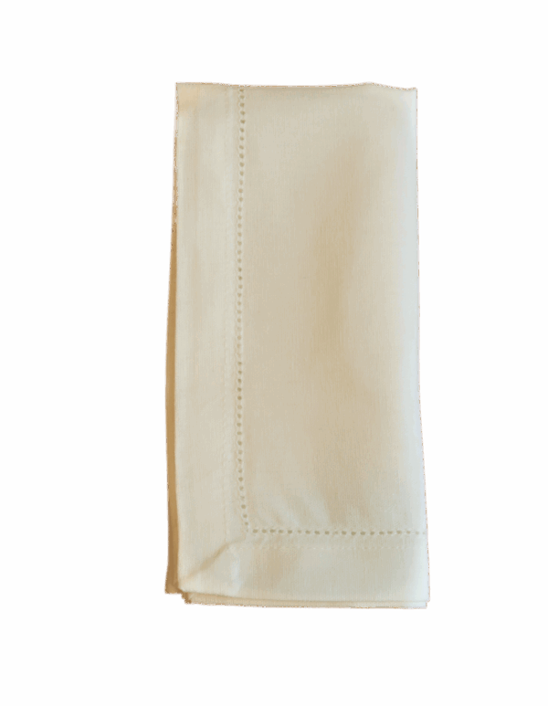 White Hemstitch Napkin