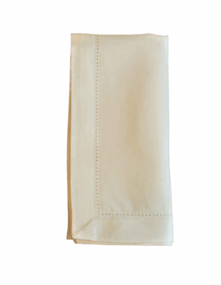 White Hemstitch Napkin