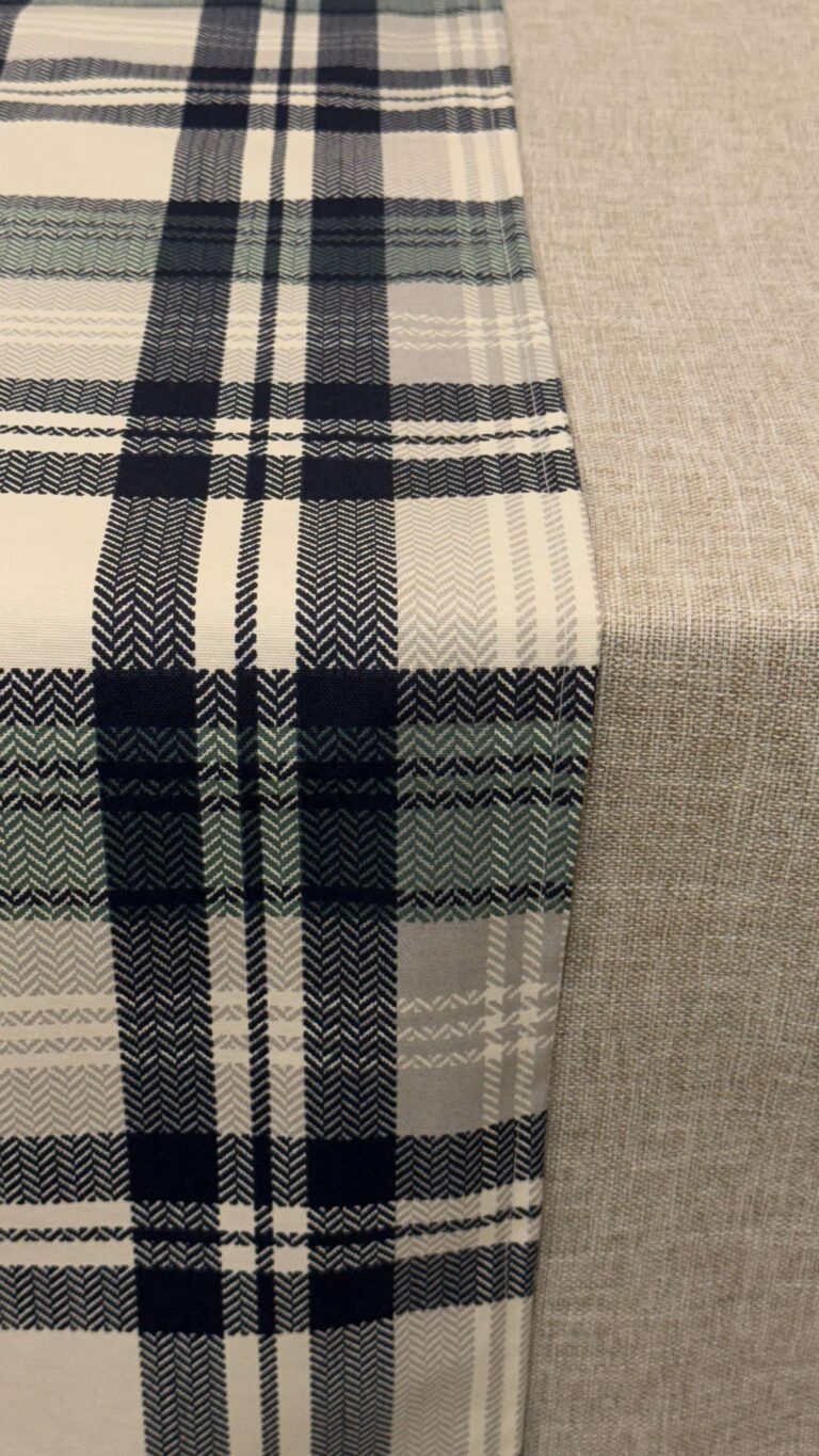 Plaid Blue Runner