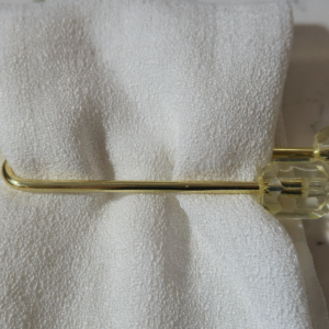 Gold Bead Napkin Clip